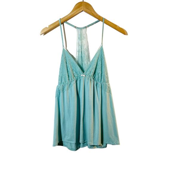 Victoria's Secret Tops - Vintage Victoria's Secret Lace Babydoll Slip Cami Size XL